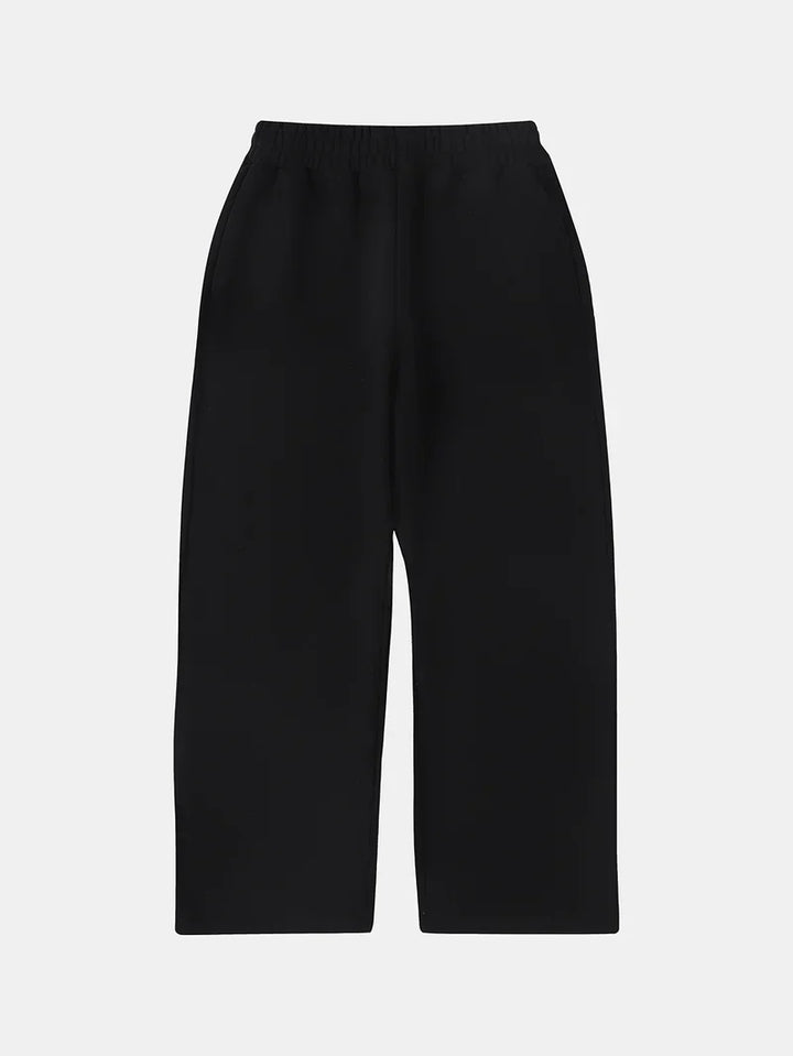 WIDE LEG SWEATPANTS.