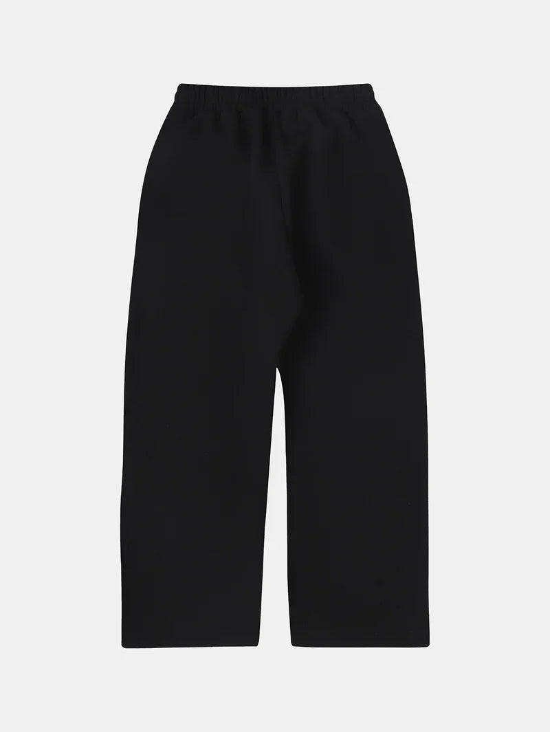WIDE LEG SWEATPANTS.