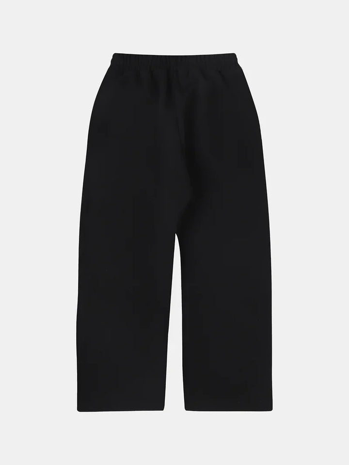 WIDE LEG SWEATPANTS.